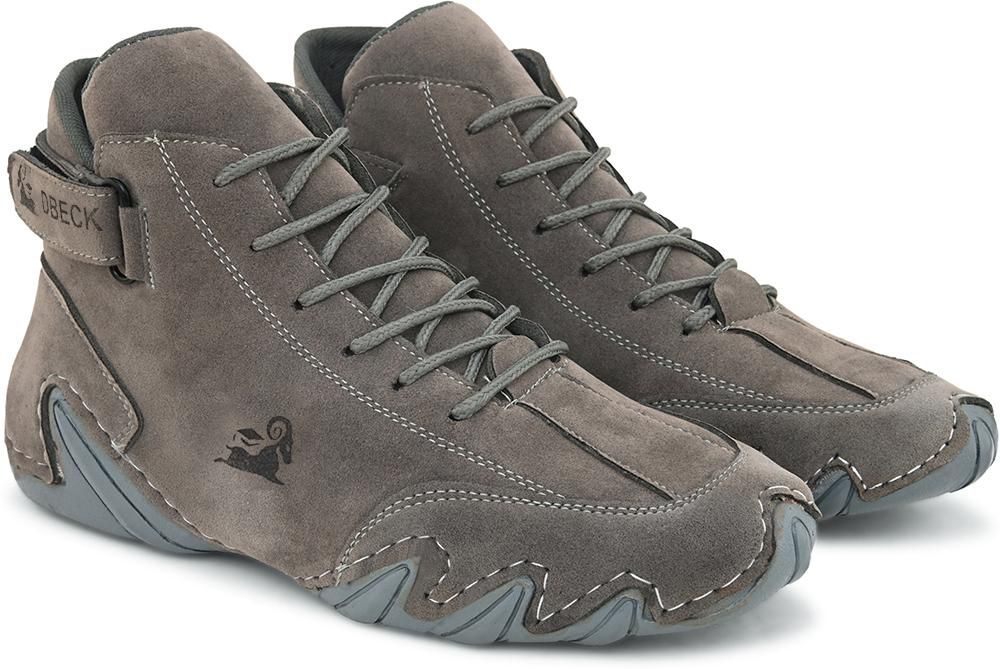 BOLLERO™ Men's Grey Casual Sneakers – Sleek, Stylish & Comfortable