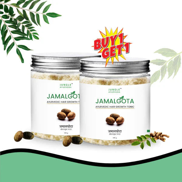 🌿 Jamalgota Ayurvedic Hair Growth Powder Buy 1 Get 1 Free