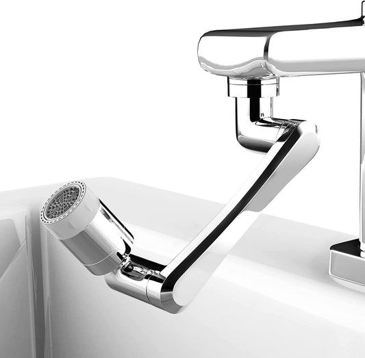 360° Swivel Faucet Head – Dual Water Modes for Kitchen & Bathroom