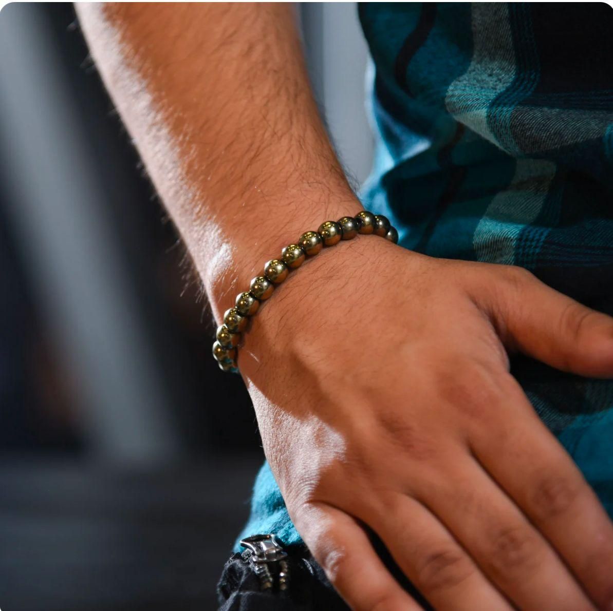 💰 Money Magnet Stone Bracelet – Attract Wealth & Balance