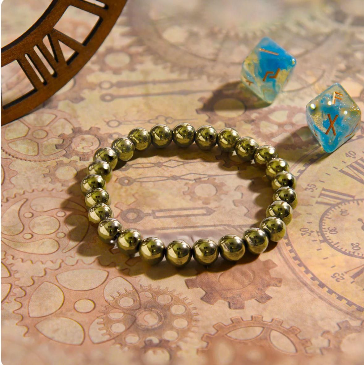 💰 Money Magnet Stone Bracelet – Attract Wealth & Balance